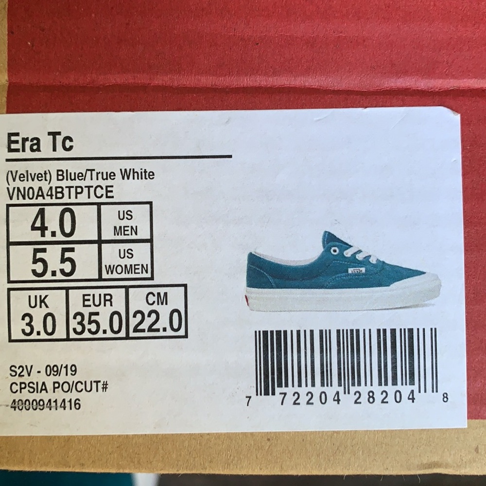 VANS ERA Tc VELVET BLUE/TRUE WHITE WMNS - Picture 14 of 14